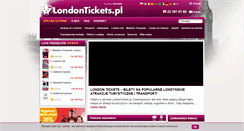 Desktop Screenshot of londontickets.pl